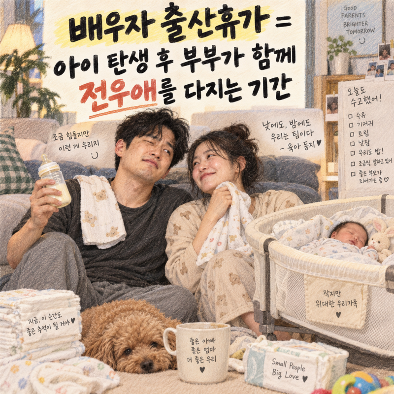 배우자 출산휴가 9월 18일부터 확대, 기간 신청방법 급여 주휴수당 총정리