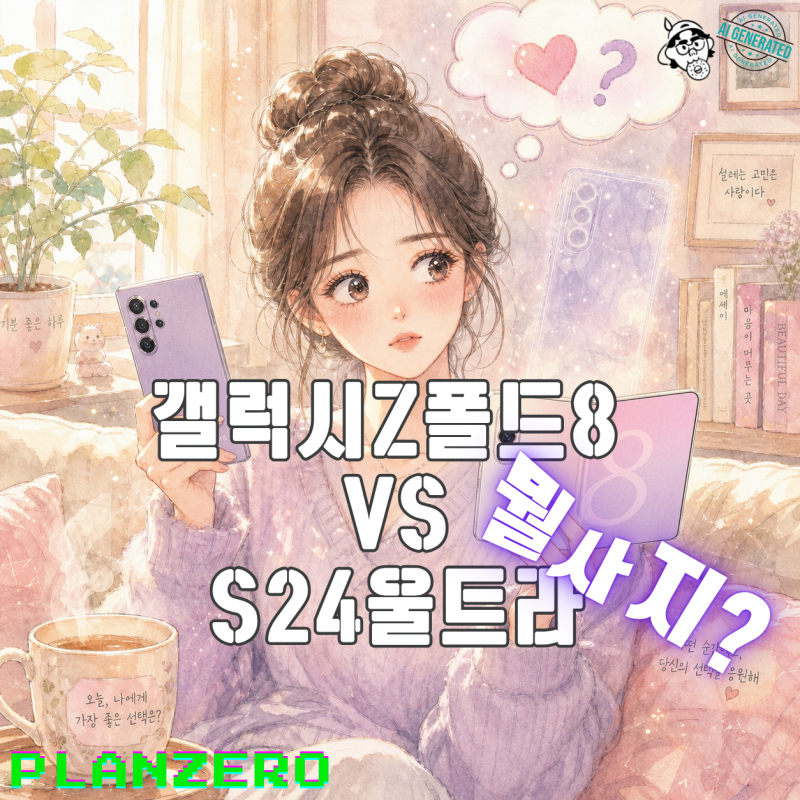 갤럭시Z폴드8 S24울트라 S27울트라 고민 구매전 비교 자급제 256GB