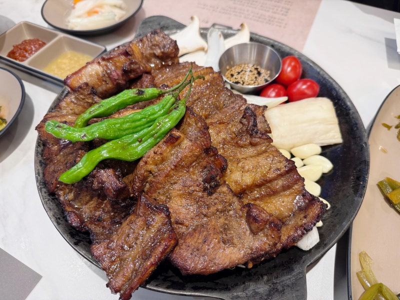 울산 동구 남목 맛집 분위기도 좋고 구워주는 갈비집 고품
