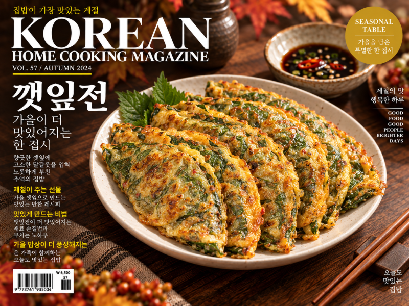 깻잎전 만드는 법 | 소가 떨어지지 않는 어머니 밀가루 한 꼬집 비법