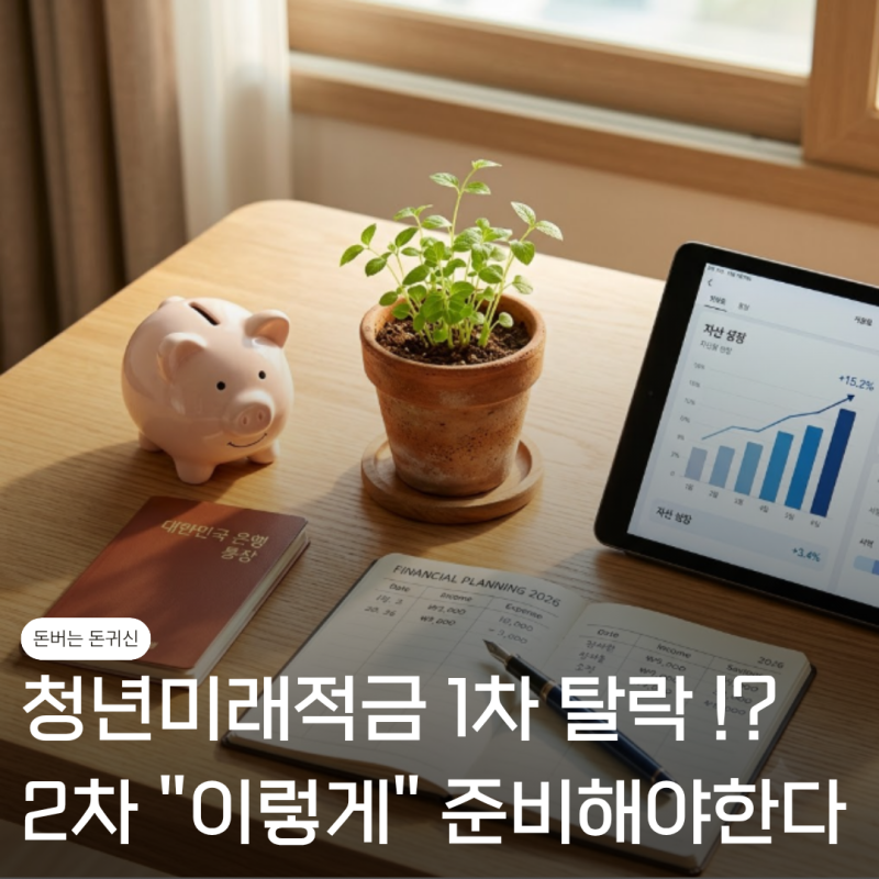 1차에서도 탈락했다면? 청년미래적금2차 "이렇게" 준비해야 됩니다