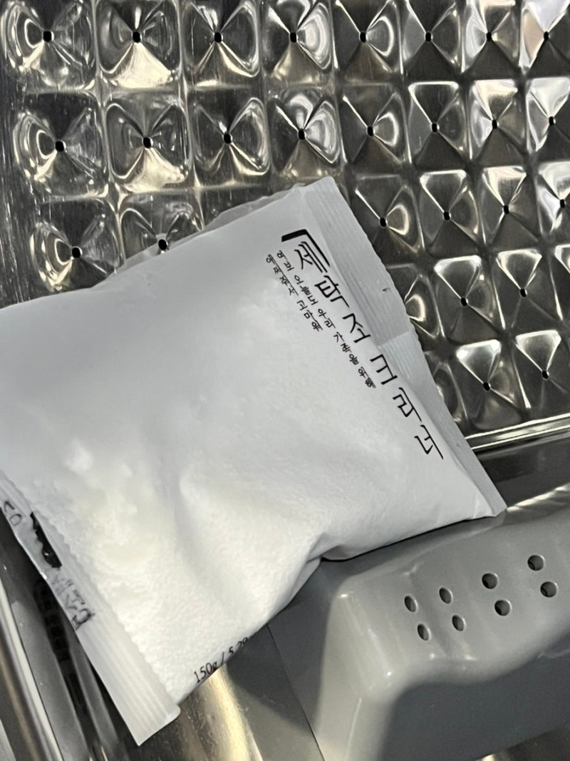 살림백서 세탁조클리너 로 드럼세탁기 통세척하기