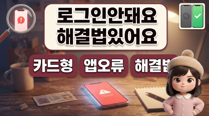 온누리상품권 카드형 앱 로그인 오류 해결 방법