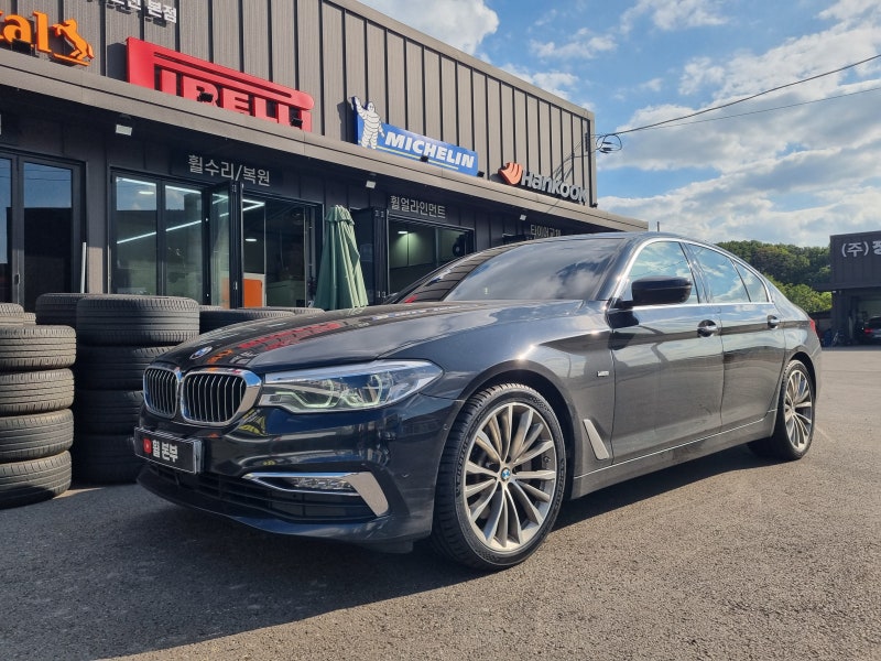 검단타이어 BMW G30 520d 미쉐린 PS5 19인치 타이어 교체 후기