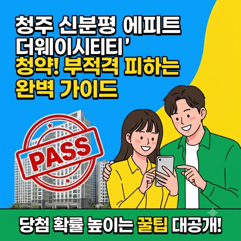 "통장 가입 6개월 넘었는데 1순위 안 뜬다고?" 신분평 에피트 청약 자격과 예치금