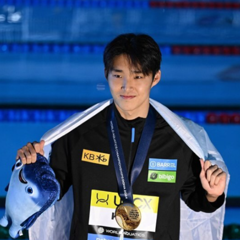 "황선우가 단거리라면 장거리는 이 남자?" 김우민 프로필 나이 키 학력 가족 수영 국가대표 ....