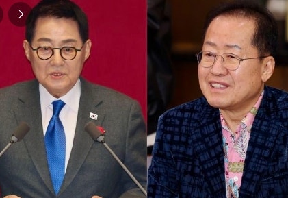 노인정치 홍준표 사주, 박지원 사주