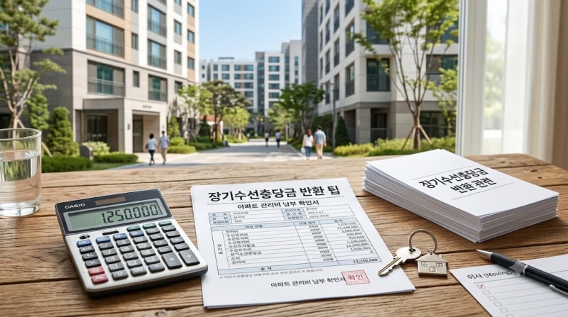 장기수선충당금 반환 전세 만기 시 환급 팁 총정리
