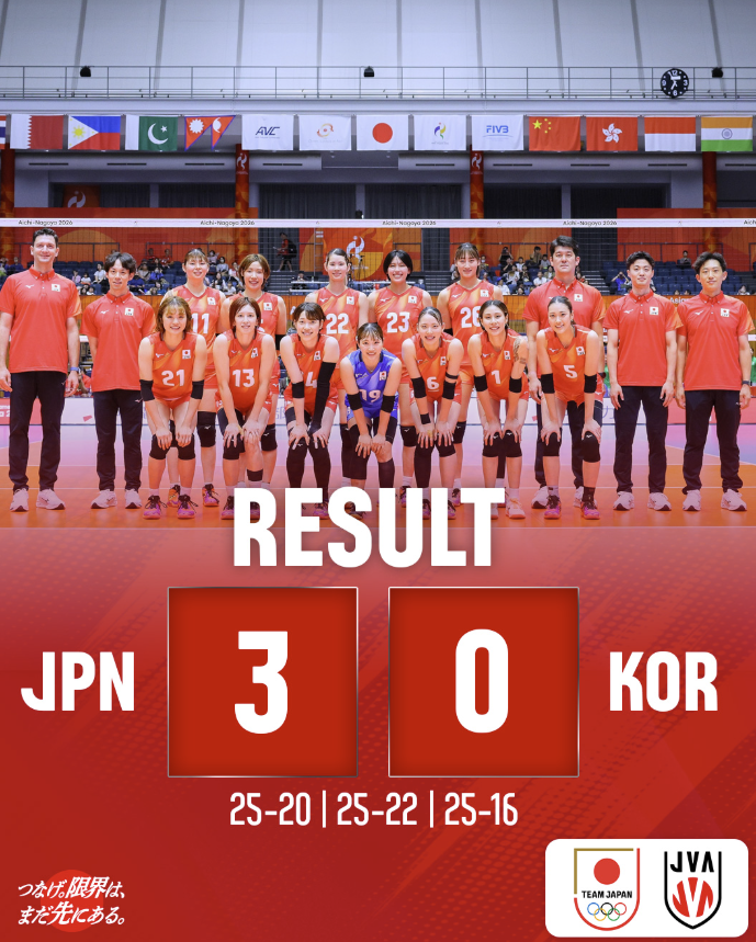 한국 여자배구, 일본에 0-3, 승부처에서 드러난 결정적 차이