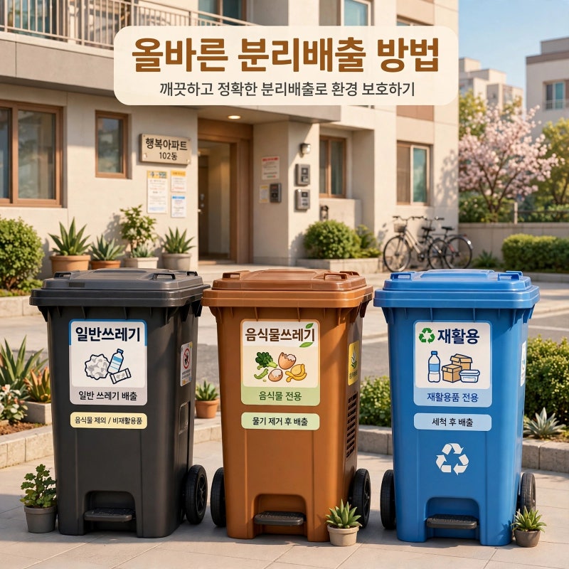 추석 연휴 쓰레기 배출일, 9월 24~27일 지역별 수거 중단일 확인법