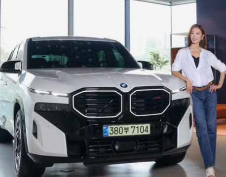 한다감 출산 앞두고 2억2770만원 BMW, 유모차 때문에 골랐다