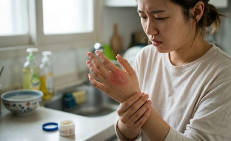 1도화상 · 2도화상 · 3도화상 단계별 화상연고 및 치료 방법 차이