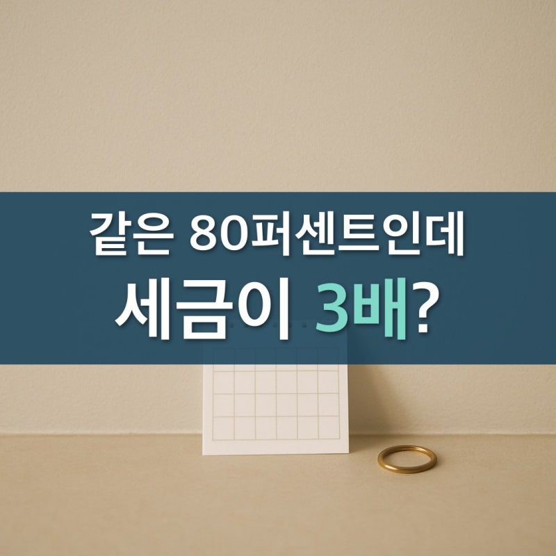 공제에 처음으로 천장이 생긴다 장기보유특별공제 아파트양도소득세 누가 먼저 걸리나