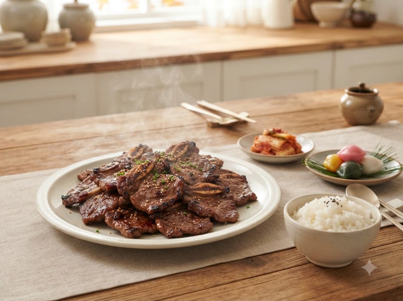 LA갈비 재는 법 황금비율, 추석 전날 재워두면 식당보다 맛있어요