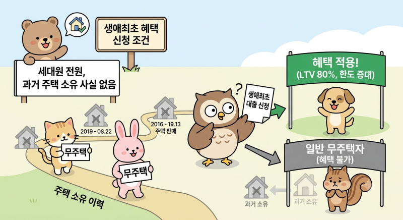 디딤돌대출 받기 전 꼭 확인! 생애최초 주택구입자 자격과 무주택 이력 조회 방법