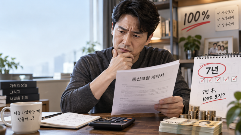 7년만 버티면 원금 100%? ‘700종신보험’ 갑자기 판매중단… 가입자는 진짜 이득일까?