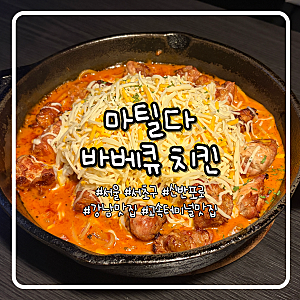 강남 고속터미널 맛집 블루리본 선정 & 허영만 백반기행에 나온 ‘마틸다 바베큐 치킨’ 찐....