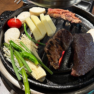 서면 소고기 맛집 추천 무쇠화로 프라임 등급 살치살 먹고 온후기 평점 4.89넘는 소고기집