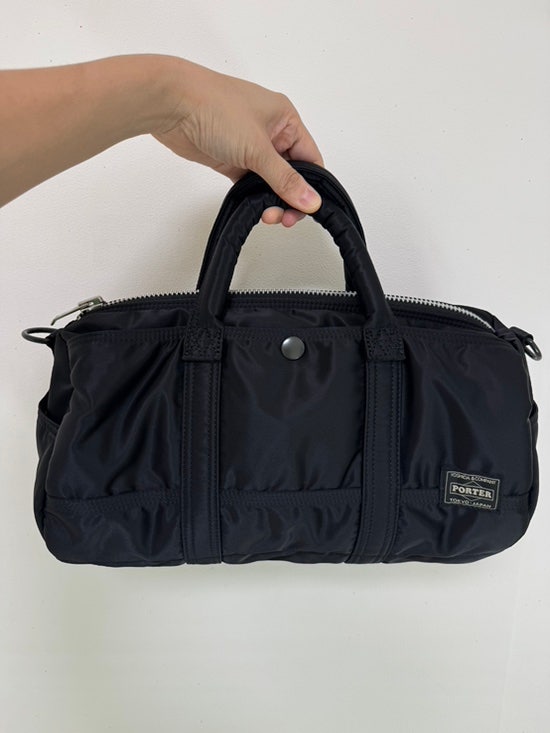 요시다포터 탱커 롤백 블랙 TANKER ROLL BAG