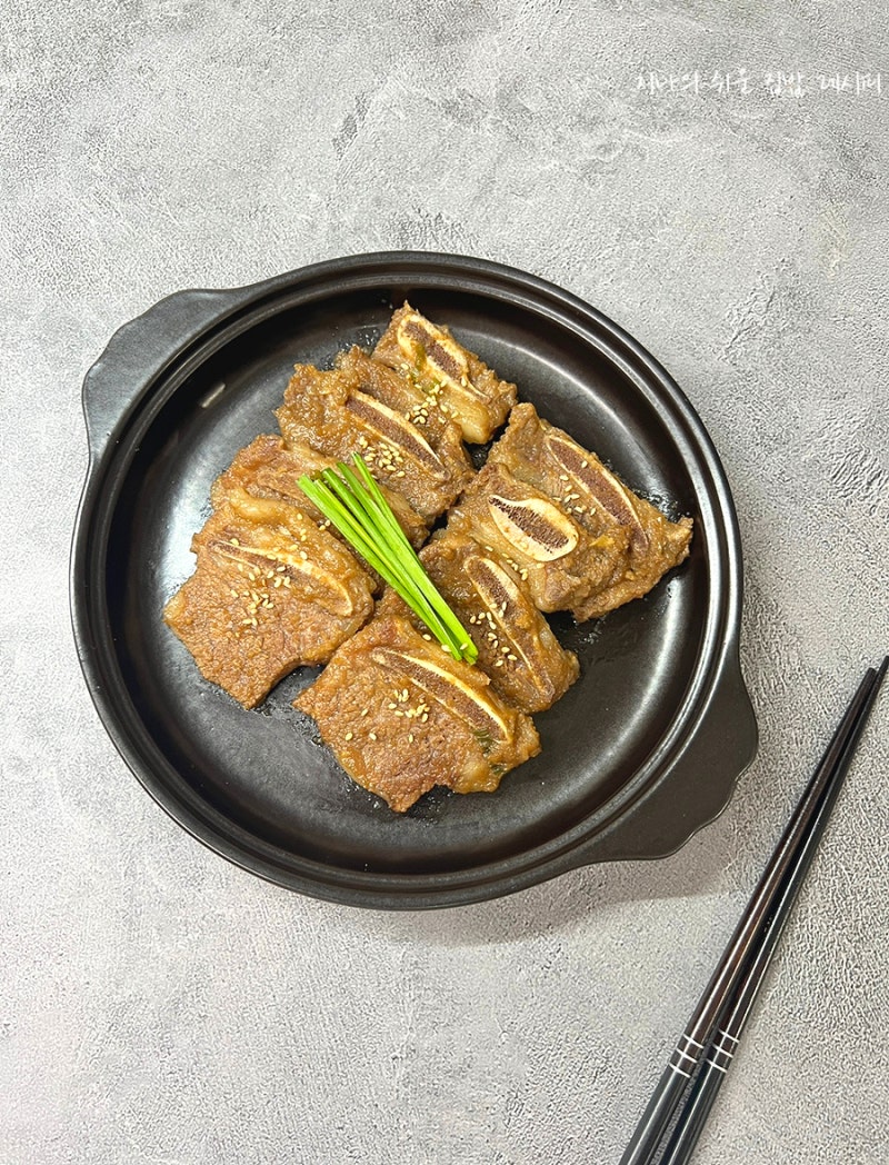 넉넉하게 재워두니 든든해요, LA갈비 2.5kg 양념 구이 만드는 법
