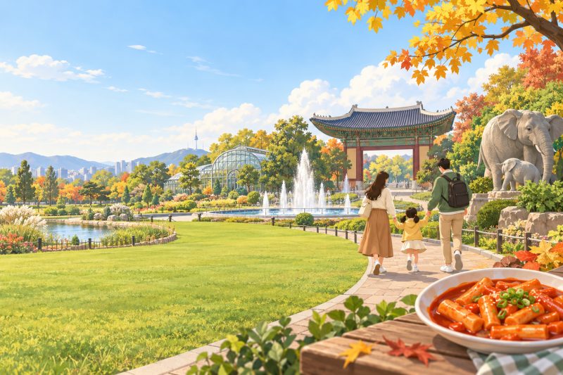 서울어린이대공원 무료 나들이｜동물원 시간·주차요금·신토불이떡볶이
