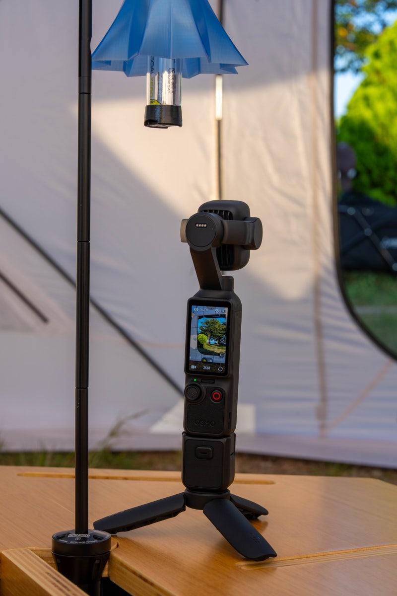 DJI POCKET 4P 리뷰, 캠핑 영상 촬영해 보니