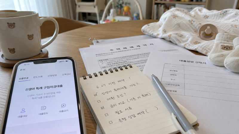 신생아 특례대출 5억 가능? 6.27 대책 이전 계약·대환 직접 문의 후기