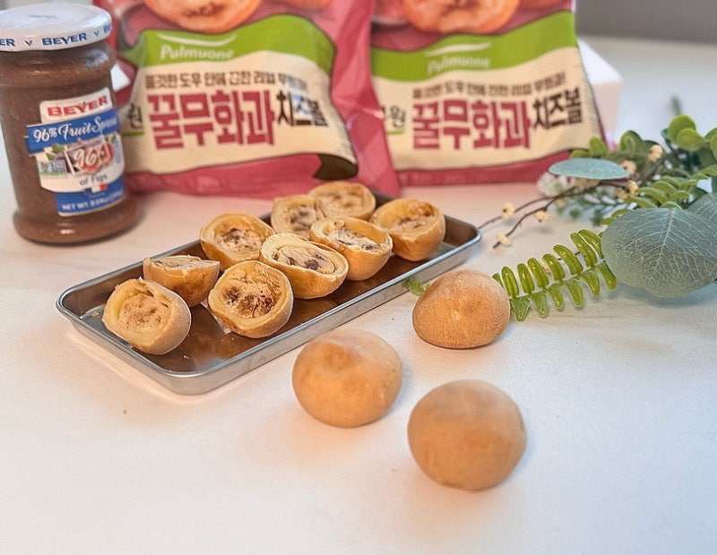 풀무원 꿀무화과치즈볼 무화과 디저트 찾는다면 이건 꼭 먹어보세요