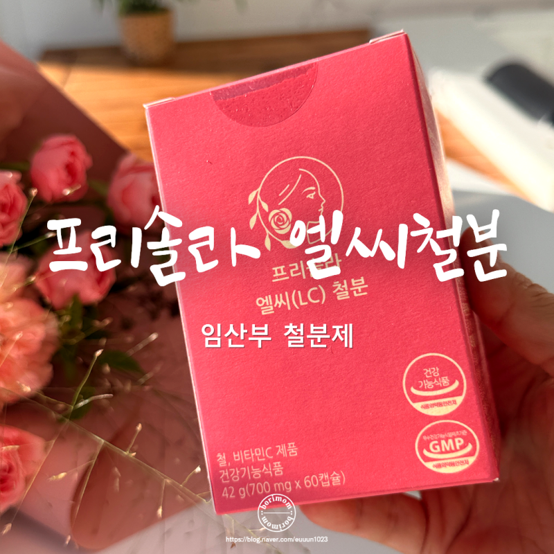 임산부 철분 용량, 흡수까지 생각한 리포좀 프리솔라 엘씨(LC) 철분