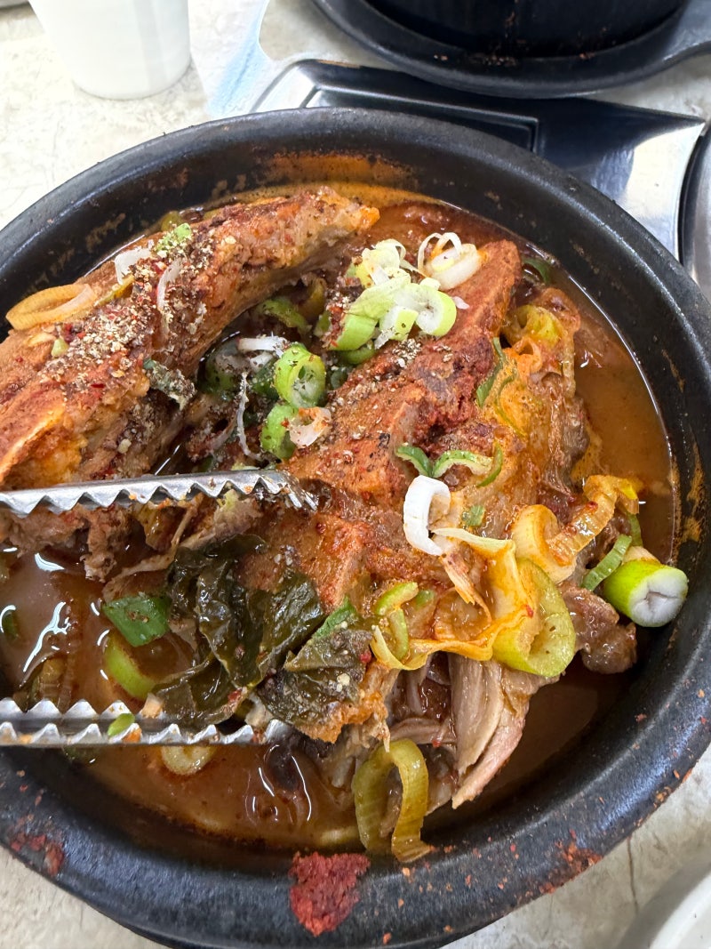 [노원 24시간 맛집]*내돈내산* 태능감자탕 노원 본점 솔직후기 / 뼈해장국, 감자탕, 뼈찜, 뼈구....