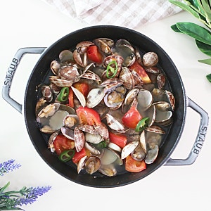 바지락술찜 레시피 바지락 해감 요리