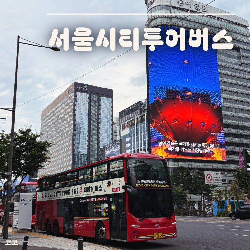 서울시티투어버스 야경 코스 후기｜엄마와 아이와 함께 한강대교부터 남산타워까지 :)