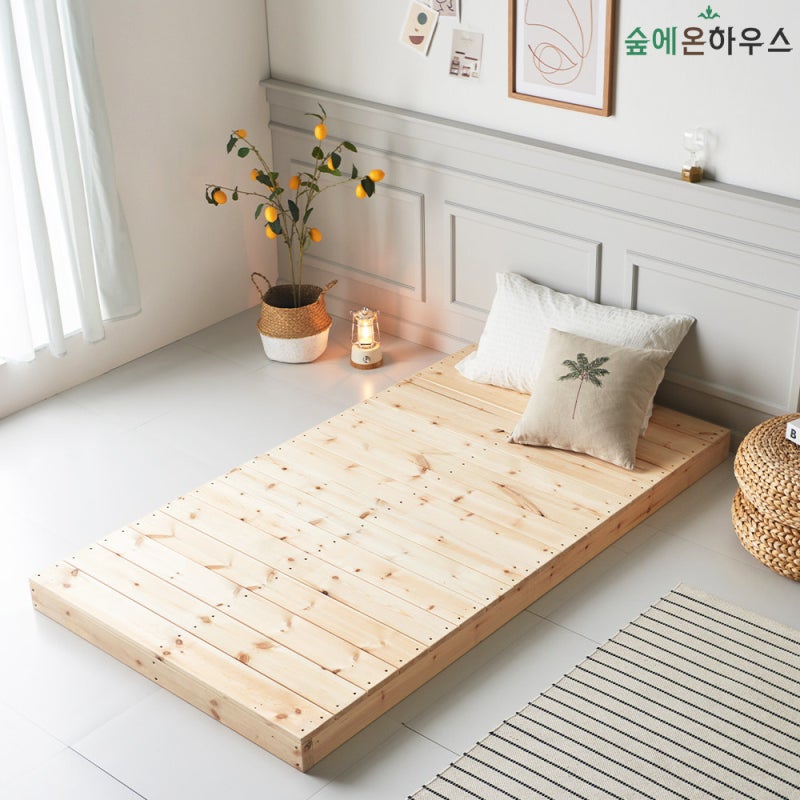 저상침대 프레임 미니싱글 원목 깔판을 10만원대에 고르는 기준