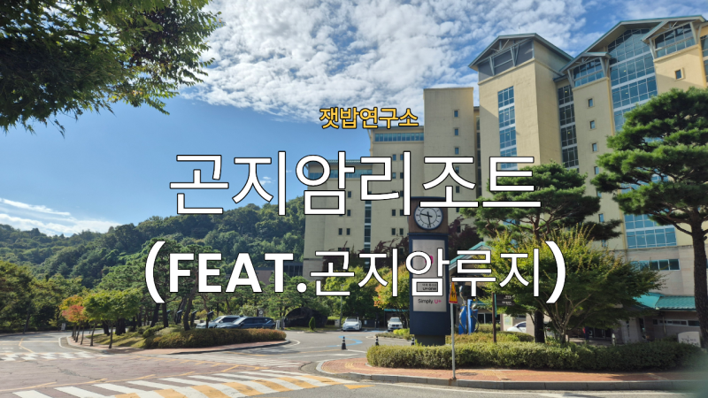 곤지암리조트 뽕뽑고 온 후기.노블숙박부터 곤지암루지까지