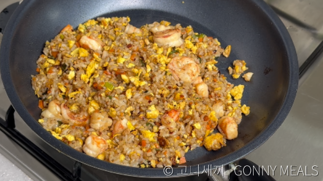 새우계란볶음밥 레시피 , 집에서 중식당 맛으로 만드는 법
