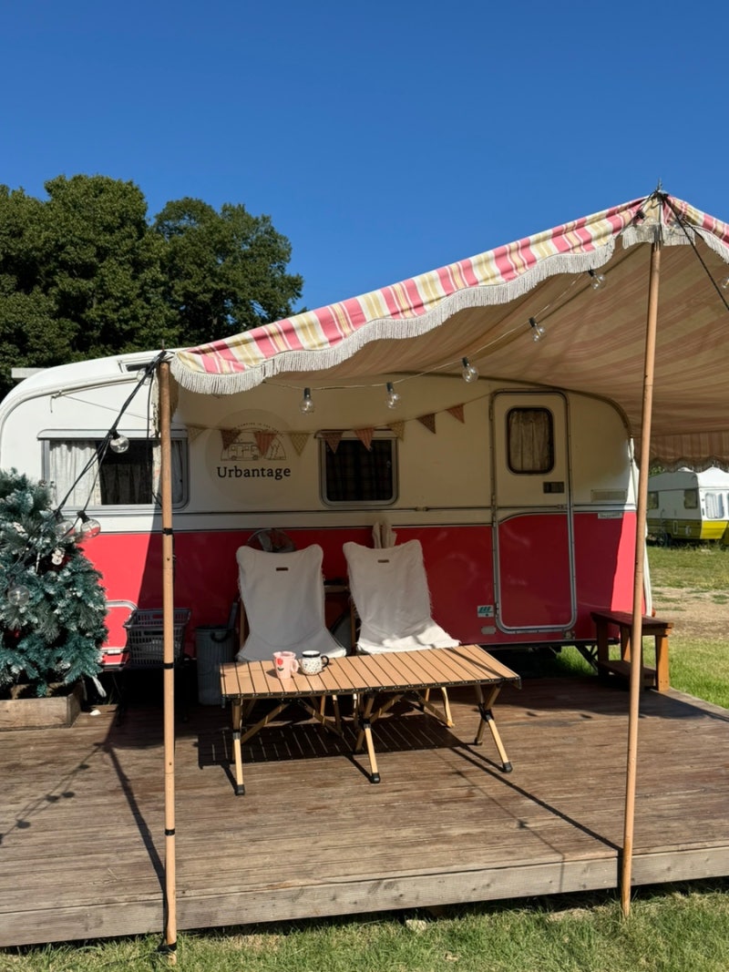 Ganghwado Glamping: Urbantige Glamping Caravan | Glamping Near Seoul, Emotional Glamping Where You Only Need to Bring Yourself