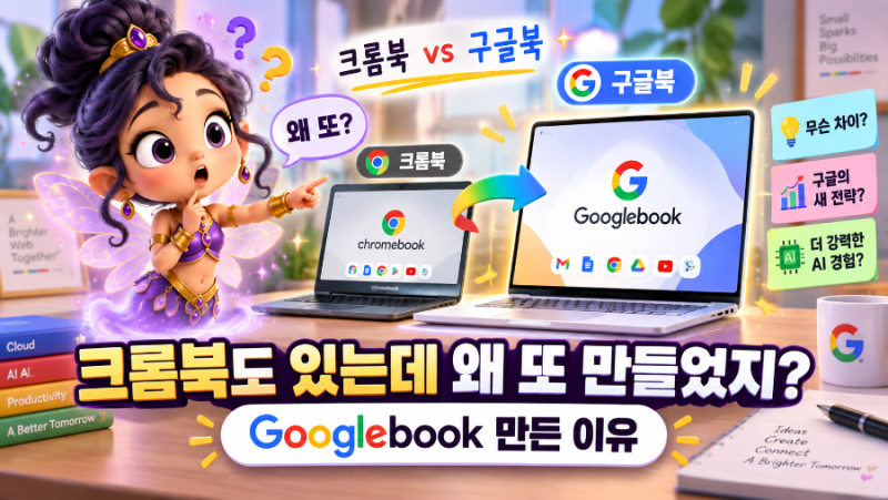 크롬북도 있는데 왜 또 만들었지? Google이 ‘Googlebook’을 만든 이유