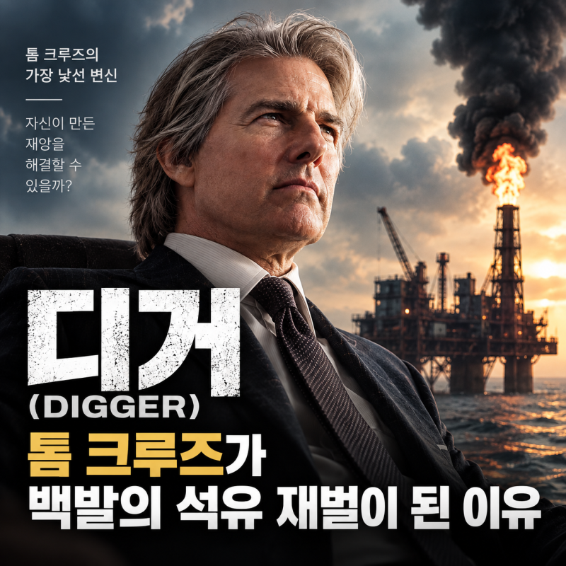 영화 디거(DIGGER), 톰 크루즈가 백발의 석유 재벌이 된 이유