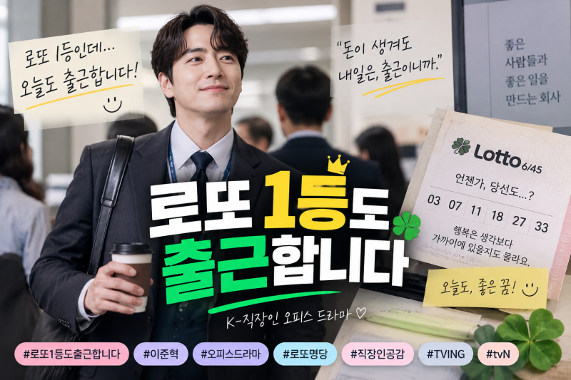 로또 1등도 출근합니다 기본정보｜이준혁 주연, 왜 이렇게 재밌을까?