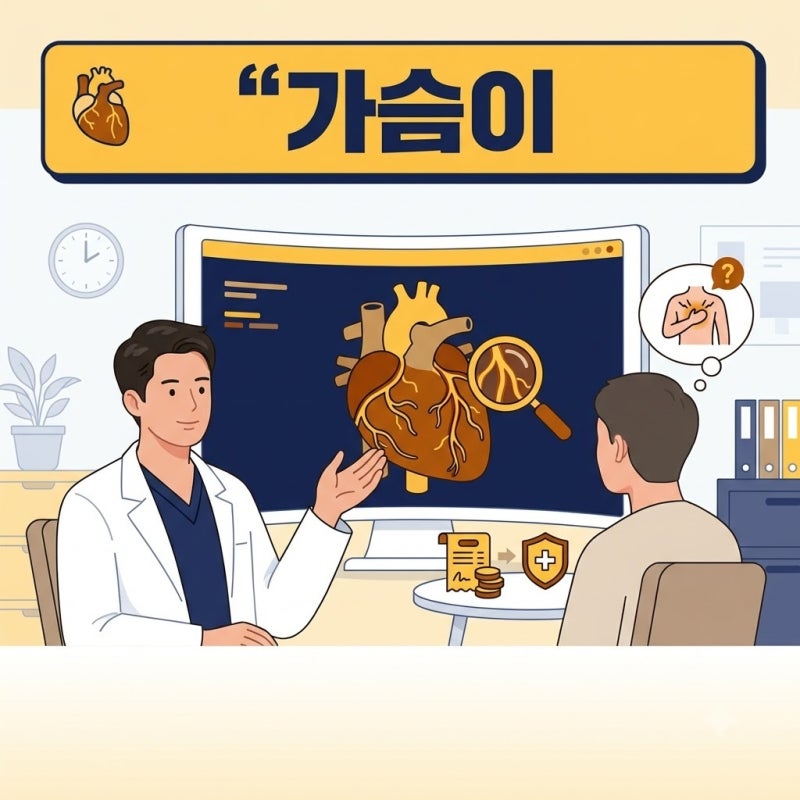 가슴이 답답하면 심장CT, 무턱대고 찍어도 될까… 비용과 건강보험 적용 기준