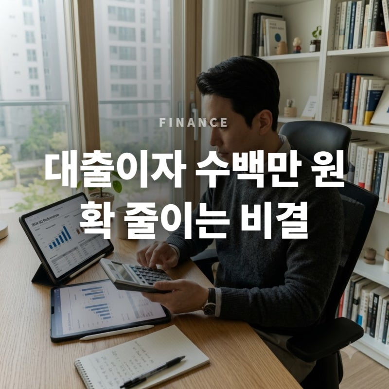 대출이자 계산법과 상환 방식 비교: 원리금균등 vs 원금균등 총이자 계산 가이드
