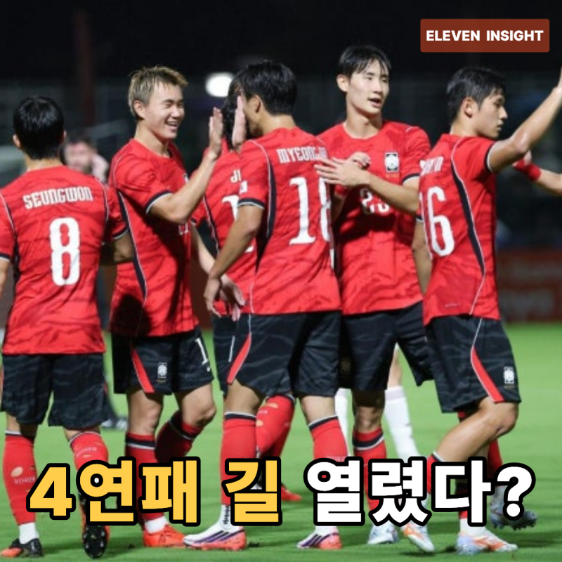 사우디 2-0, 다음은 ‘김상식 없는 베트남’…한국 축구 사상 첫 4연패 길 열렸나