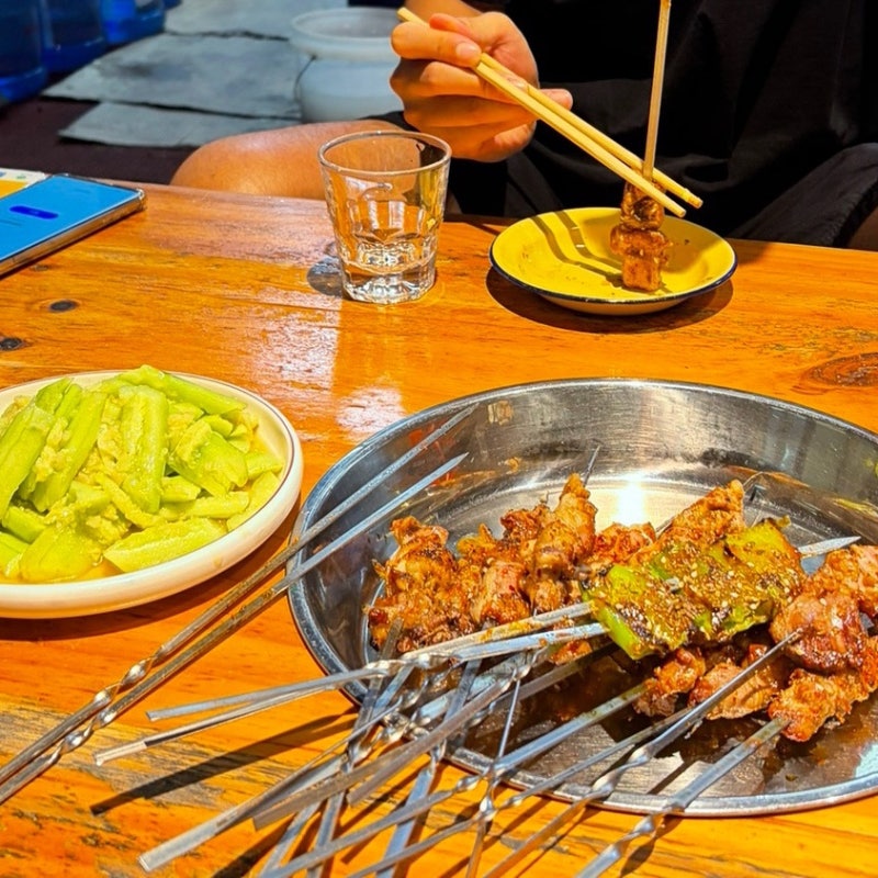 칭다오 오사광장 양꼬치 현지인 맛집 대홍문 고덕지도 위치 영업시간 웨이팅 솔직후기