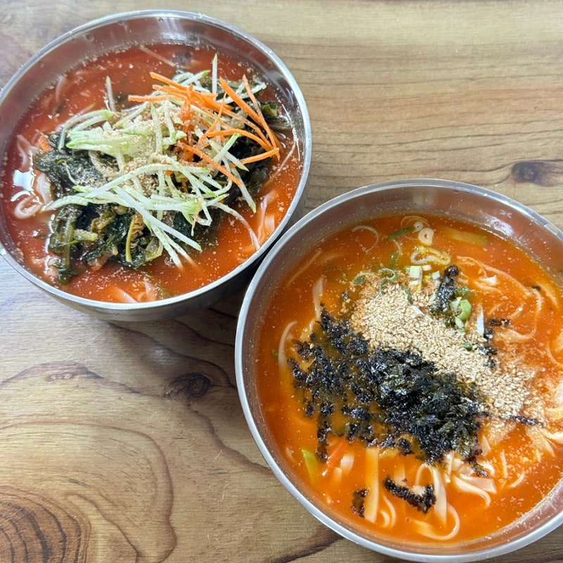 [강원도/동해] 묵호시장 맛집 우리칼국수｜담백한 장칼국수와 시원한 열무국수, 만두까지
