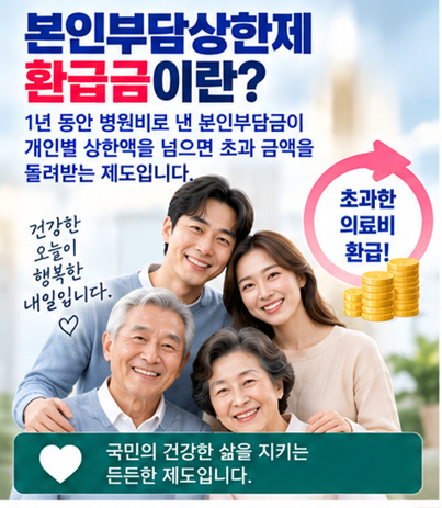 본인부담상한제 환급금 지급일과 조회 방법, 소득분위별 상한액 기준 정리