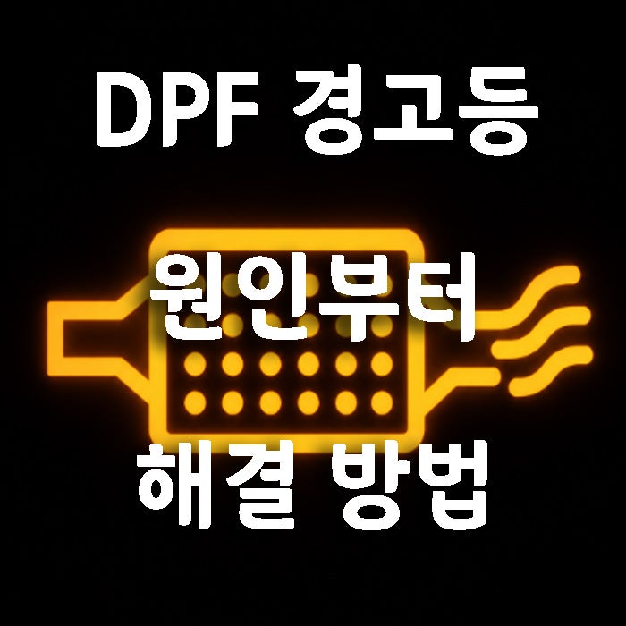 DPF 경고등 켜짐 없애는법 원인부터 해결까지