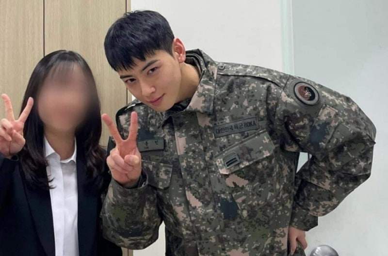 차은우 근황 터졌다, 문가영 재회설부터 군대 소식까지