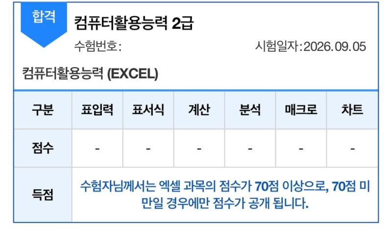 컴활 2급 실기 시험 합격 후기 / 시험 문제 예시/ 실기 무료로 공부하는 방법