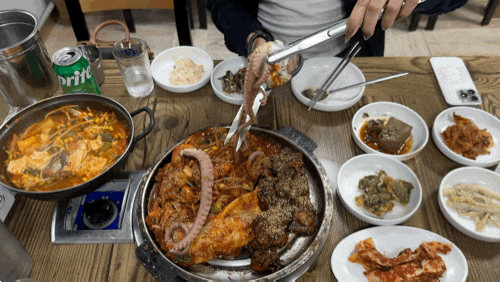 광주 운암동 가족모임 장소 추천 [찜나라] 후기, 광주 북구 맛집 추천 찜나라 해물갈비찜 먹....