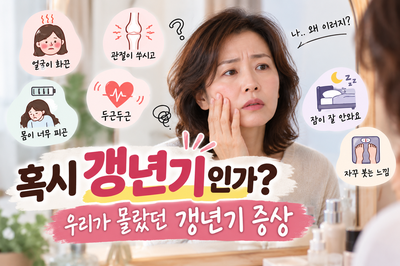 혹시 갱년기인가? 우리가 몰랐던 갱년기 증상